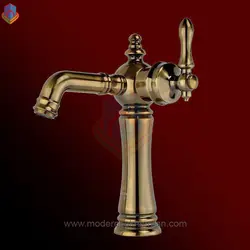 شیر روشویی زیتونی جزیره مدل لومانا
