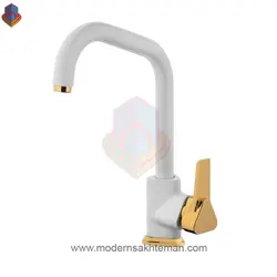 شیر ظرفشویی پدیده مدل برمودا سفید طلایی