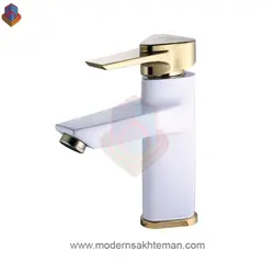 شیر روشویی پدیده مدل برمودا سفید طلایی