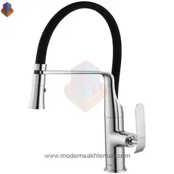 شیر آشپزخانه شاوری هوآیی کروم 75C