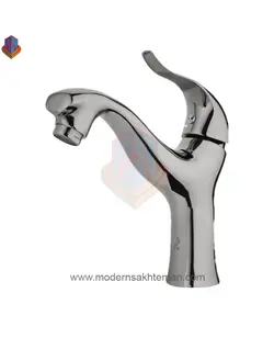 شیر روشویی جزیره مدل اسکای کروم