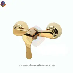 شیر توالت کرومات مدل آریان طلایی