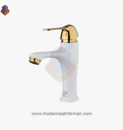 شیر روشویی کی اند دی متیس سفید طلایی