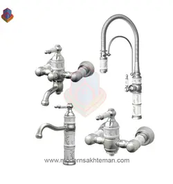 قیمت و خرید آنلاین ست شیرآلات کسری مدل توکیو کروم | مدرن ساختمان