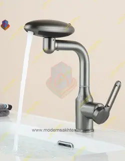 شیر روشویی چهار حالته وارداتی دودی