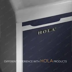 روشویی کابینتی هلا مدل HD5001 سورمه ای