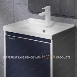 روشویی کابینتی هلا مدل HD5001 سورمه ای