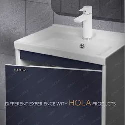 روشویی کابینتی هلا مدل HD5001 سورمه ای