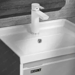 روشویی کابینتی هلا مدل HD5001 طوسی