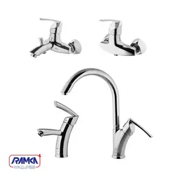 ست شیرآلات درخشان مدل تاپ