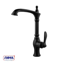 ست شیرآلات درخشان مدل لوتوس مشکی