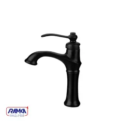 ست شیرآلات درخشان مدل لوتوس مشکی