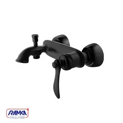 ست شیرآلات درخشان مدل لوتوس مشکی