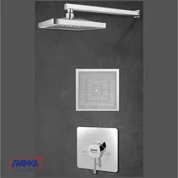 شیر دوش توکار درخشان مدل اسپینر تیپ 1