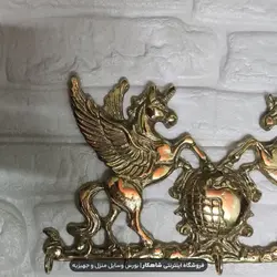 جا کلیدی برنزی مدل دو اسب بالدار