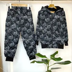 سوییشرت شلوار پسرانه طرح اسکلت