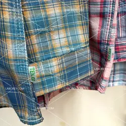 پیراهن پسرانه چهارخونه تنکو