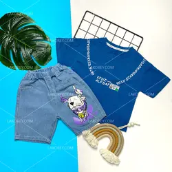 تیشرت شلوارک پسرانه بیرونی