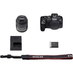 دوربین بدون آینه کانن Canon EOS R8 RF 24-50mm f/4.5-6.3 IS STM - دیجی سنتر