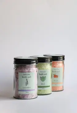 نمک حمام با رایحه نعنا