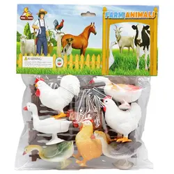 مجموعه پرندگان 8 عددی نیکی &ndash; برایتو| فروش اینترنتی لوازم التحریر، لوازم تحریر، ملزومات اداری