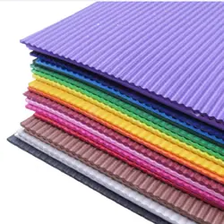 فوم رنگی جاکورتا (طرح راه راه) سایز A3 بسته 20 برگی &ndash; برایتو| فروش اینترنتی لوازم التحریر، لوازم تحریر، ملزومات اداری