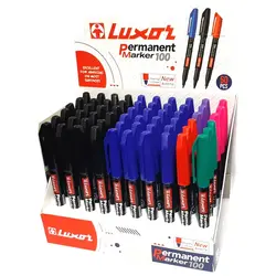 ماژیک مارکر (پاک نشو) قلمی لاکسر نوک گرد مدل Luxar 100 &ndash; برایتو| فروش اینترنتی لوازم التحریر، لوازم تحریر، ملزومات اداری