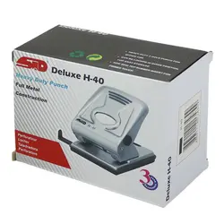 دستگاه پانچ اس تی دی مدل STD Deluxe H-40 – برایتو| فروش اینترنتی لوازم التحریر، لوازم تحریر، ملزومات اداری