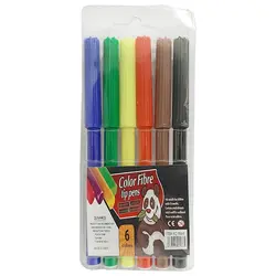 ماژیک رنگ آمیزی 6 رنگ &ndash; برایتو| فروش اینترنتی لوازم التحریر، لوازم تحریر، ملزومات اداری