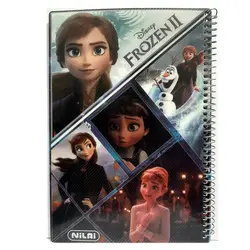 دفتر مشق 50 برگ سیمی طلقی طرح کارتونی نیلای &ndash; برایتو| فروش اینترنتی لوازم التحریر، لوازم تحریر، ملزومات اداری