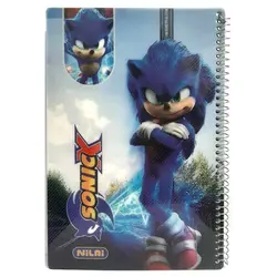 دفتر مشق 50 برگ سیمی طلقی طرح کارتونی نیلای &ndash; برایتو| فروش اینترنتی لوازم التحریر، لوازم تحریر، ملزومات اداری