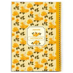 دفتر مشق 80 برگ سیمی جلد دار نهال طرح گل کد 9822 &ndash; برایتو| فروش اینترنتی لوازم التحریر، لوازم تحریر، ملزومات اداری