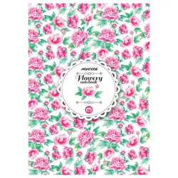 دفتر مشق 80 برگ سیمی جلد دار نهال طرح گل کد 9822 &ndash; برایتو| فروش اینترنتی لوازم التحریر، لوازم تحریر، ملزومات اداری