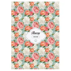 دفتر مشق 80 برگ سیمی جلد دار نهال طرح گل کد 9822 &ndash; برایتو| فروش اینترنتی لوازم التحریر، لوازم تحریر، ملزومات اداری