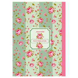 دفتر مشق 80 برگ سیمی جلد دار نهال طرح گل کد 9822 &ndash; برایتو| فروش اینترنتی لوازم التحریر، لوازم تحریر، ملزومات اداری