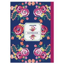 دفتر مشق 80 برگ سیمی جلد دار نهال طرح گل کد 9822 &ndash; برایتو| فروش اینترنتی لوازم التحریر، لوازم تحریر، ملزومات اداری