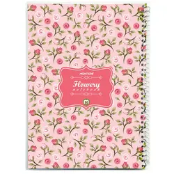 دفتر مشق 80 برگ سیمی جلد دار نهال طرح گل کد 9822 &ndash; برایتو| فروش اینترنتی لوازم التحریر، لوازم تحریر، ملزومات اداری