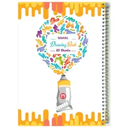 دفتر نقاشی 60 برگ سیمی نهال مکث با جلد مقوایی کد 3652 &ndash; برایتو| فروش اینترنتی لوازم التحریر، لوازم تحریر، ملزومات اداری