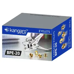 پرچ کانگرو مدل Kangaro BPE-20 طلایی بسته 250 عددی &ndash; برایتو| فروش اینترنتی لوازم التحریر، لوازم تحریر، ملزومات اداری