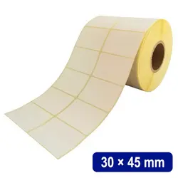برچسب پرینتر لیبل زن ابعاد 45 × 30 میلی متر رول 4000 عددی – برایتو| فروش اینترنتی لوازم التحریر، لوازم تحریر، ملزومات اداری