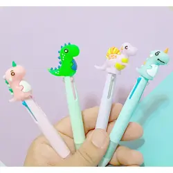 خودکار 3 رنگ فانتزی سیلیکونی طرح دایناسور کد HLL-013 &ndash; برایتو| فروش اینترنتی لوازم التحریر، لوازم تحریر، ملزومات اداری