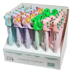 خودکار 3 رنگ فانتزی سیلیکونی طرح دایناسور کد HLL-013 &ndash; برایتو| فروش اینترنتی لوازم التحریر، لوازم تحریر، ملزومات اداری