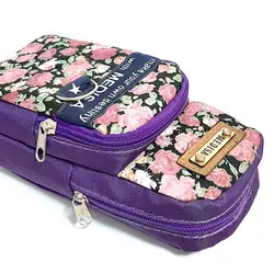 جامدادی گلدار دو زیپ طرح کوله پشتی مدیسا کد 213 &ndash; برایتو| فروش اینترنتی لوازم التحریر، لوازم تحریر، ملزومات اداری