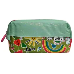 جامدادی تک زیپ پارچه ای یونی فای مدل کلاسیک کد 9903 &ndash; برایتو| فروش اینترنتی لوازم التحریر، لوازم تحریر، ملزومات اداری