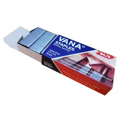 سوزن منگنه 24/6 نقره ای (استیل) وانا VANA بسته 10000 عددی – برایتو| فروش اینترنتی لوازم التحریر، لوازم تحریر، ملزومات اداری