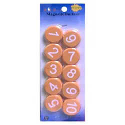 مگنت دایره ای رنگی قطر 3 سانت طرح اعداد بسته 10 عددی &ndash; برایتو| فروش اینترنتی لوازم التحریر، لوازم تحریر، ملزومات اداری