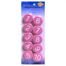 مگنت دایره ای رنگی قطر 3 سانت طرح اعداد بسته 10 عددی &ndash; برایتو| فروش اینترنتی لوازم التحریر، لوازم تحریر، ملزومات اداری