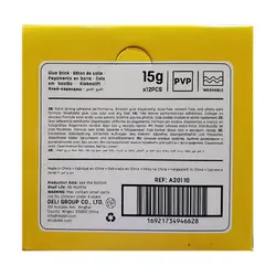 چسب ماتیکی دلی 15 گرم مدل Deli A20110 بسته 12 عددی &ndash; برایتو| فروش اینترنتی لوازم التحریر، لوازم تحریر، ملزومات اداری
