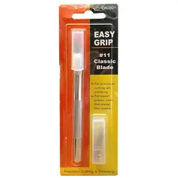 کاتر قلمی بدنه استیل Easy Grip مدل DK-001 – برایتو| فروش اینترنتی لوازم التحریر، لوازم تحریر، ملزومات اداری