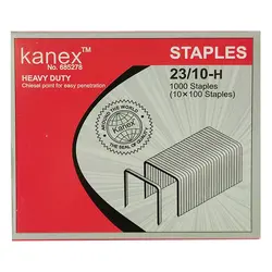 سوزن منگنه سایز 23/10 کانکس Kanex بسته 1000 عددی &ndash; برایتو| فروش اینترنتی لوازم التحریر، لوازم تحریر، ملزومات اداری